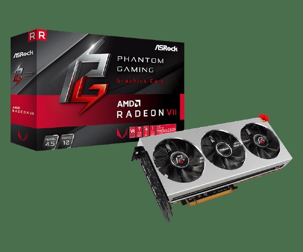 ASRock Phantom Gaming X Radeon VII 16G PhantomGamingXRadeonVII16G ...