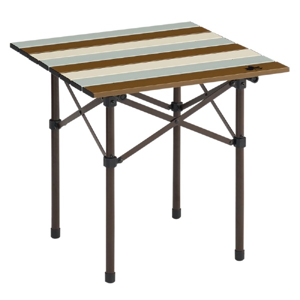 LOGOS Life ロールサイドテーブル ヴィンテージ(約47×46×46.5cm ...