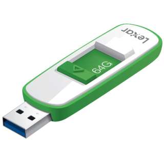 Lexar JumpDrive S75 USB 3.0tbVhCu 64GB LJDS75-64GABAP O[ [64GB /USB3.0 /USB TypeA /XCh]_1