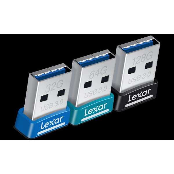Lexar JumpDrive S45 USB 3.0tbVhCu 32GB LJDS45-32GABAP u[ [32GB /USB3.0 /USB TypeA /Lbv]_4