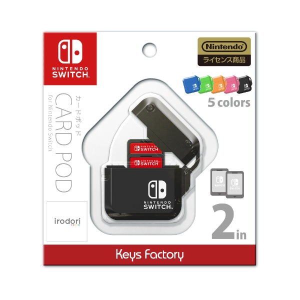 CARD POD for Nintendo Switch irodori ֥å CPS-001-5