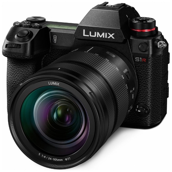 LUMIX S1R ミラーレス一眼カメラ 標準ズームSレンズキット ブラック DC-S1RM-K [ズームレンズ]
