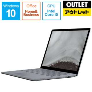 【アウトレット品】 13.5型ノートPC [Office付・Core i5・SSD 128GB・メモリ 8GB] Surface Laptop 2 LQL-00025 プラチナ 【生産完了品】
