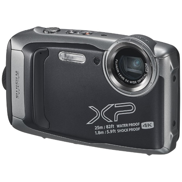 XP140 コンパクトデジタルカメラ FinePix（ファインピックス） ダークシルバー [防水+防塵+耐衝撃] 富士フイルム｜FUJIFILM 通販 | ビックカメラ.com