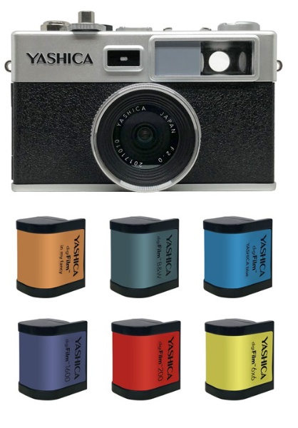 ビックカメラ.com - YASHICA Y35 Camera with 6 digiFilm フルセット YAS-DFCY35-P01