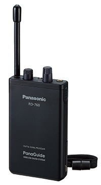 パナガイド（ワイヤレス受信機12ch） RD-760-K ブラック パナソニック｜Panasonic 通販