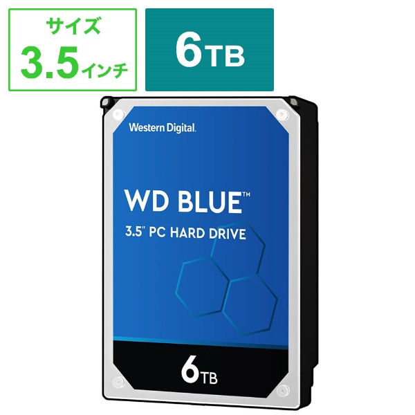 Western Digital HDD 6TB WD60EZAZ-RT