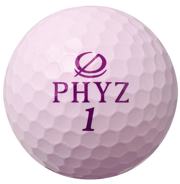 ゴルフボール PHYZ ファイズ《1スリーブ(3球)/パールピンク》P9PX 