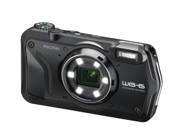 WG-7 コンパクトデジタルカメラ ブラック [防水+防塵+耐衝撃] リコー