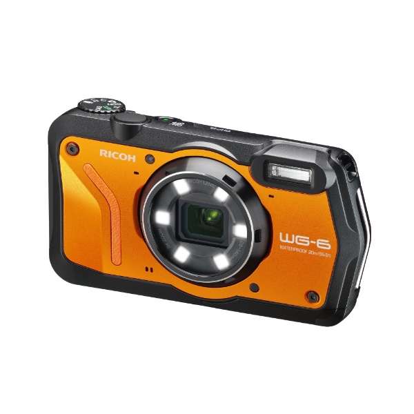 Wg 6 コンパクトデジタルカメラ オレンジ 防水 防塵 耐衝撃 リコー Ricoh 通販 ビックカメラ Com