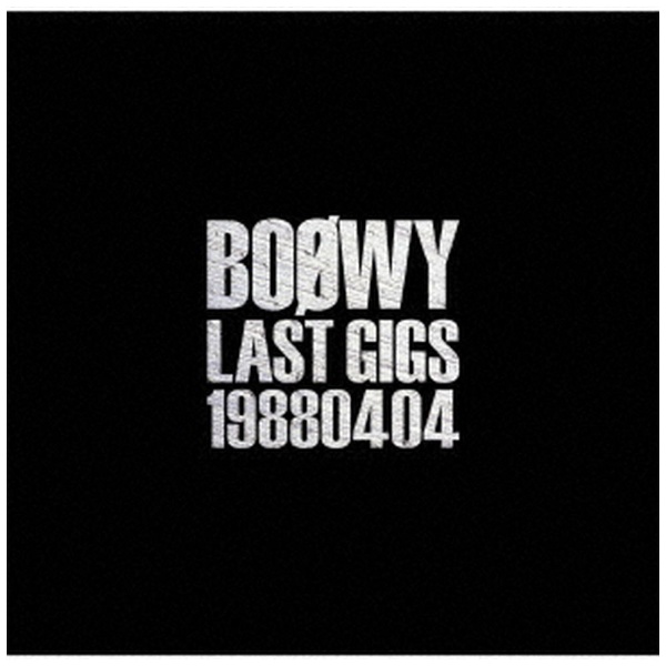 ユニバーサルミュージック BOΦWY CD LAST GIGS THE ORIGINAL-(完全限定盤スペシャルボックス)