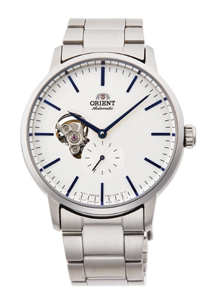新品未使用 オリエント ORIENT 腕時計 自動巻 ホワイト シルバー ブルー