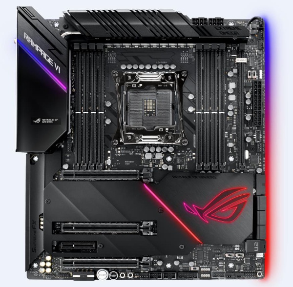 Intel Core Xシリーズプロセッサ用Intel X299 EATXゲーミングマザーボード ROG RAMPAGE VI EXTREME  OMEGA ROGRAMPAGEVIEXTRE ASUS｜エイスース 通販 | ビックカメラ.com