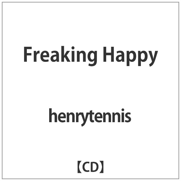 henrytennis Freaking 税込 Happy CD 直営限定アウトレット