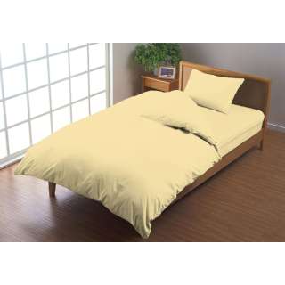 [被褥床罩]基本的段子加宽单人床(宽大的单人)长尺寸(棉100%/170×230cm/浅驼色)