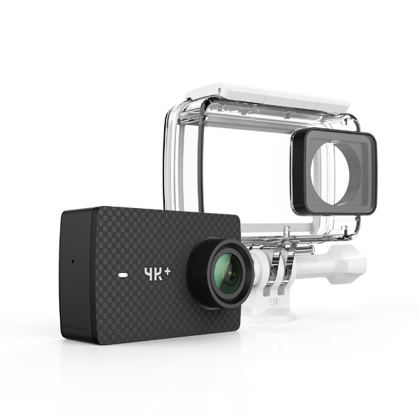 YI 4K Plus Action Camera waterproof case set Black 91119 [4K対応]