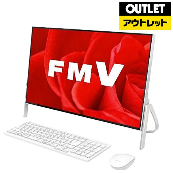 アウトレット品】 FMVF52B3W2 デスクトップパソコン FMV ESPRIMO ホワイト [23.8型 /HDD：1TB /メモリ：4GB  /2018年1月] 【生産完了品】 FUJITSU｜富士通 通販 | ビックカメラ.com