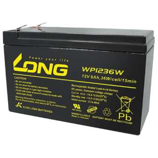 WP1236W 制御弁式鉛蓄電池 UPS・非常電源用