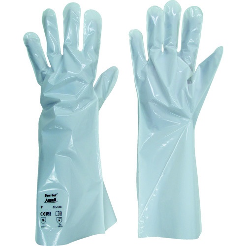高級 アンセル 耐溶剤作業手袋 アルファテック 半額 ０２−１００ 02-100-7 Ｓ