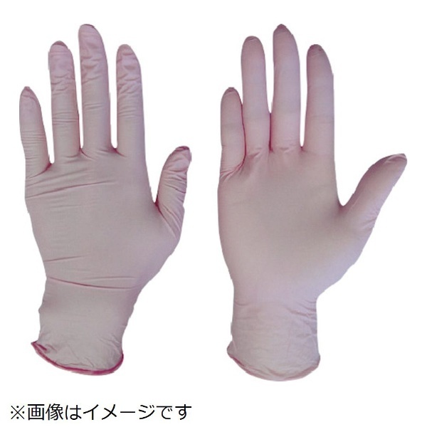 川西工業 ニトリル使いきり手袋 粉無 250P Mサイズ ブルー - 1
