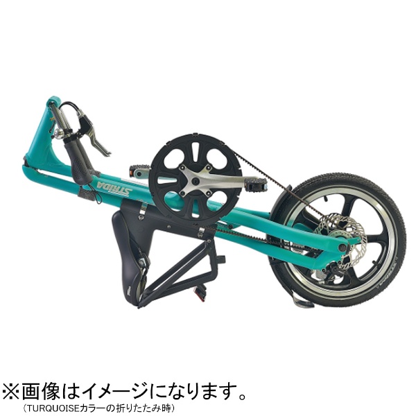 16型 折りたたみ自転車 STRiDA LT(MARSHMALLOW/シングルシフト)ST-LT-004 【キャンセル・返品不可】