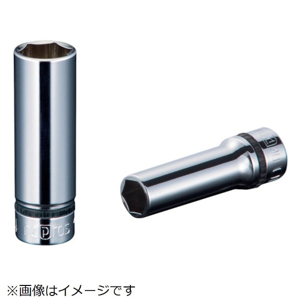京都機械工具(KTC) ディープソケット 9.5mm (3 8インチ) B3L-12-S