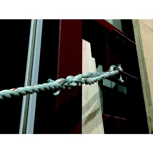 綿ロープ　径１６ｍｍ　長さ１００メートル巻き - 3