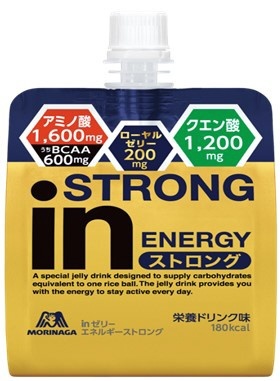 inゼリー エネルギーストロング【栄養ドリンク味/180g】36JMM94200 【パッケージデザインの変更等による返品・交換不可】 森永製菓｜MORINAGA  通販 | ビックカメラ.com