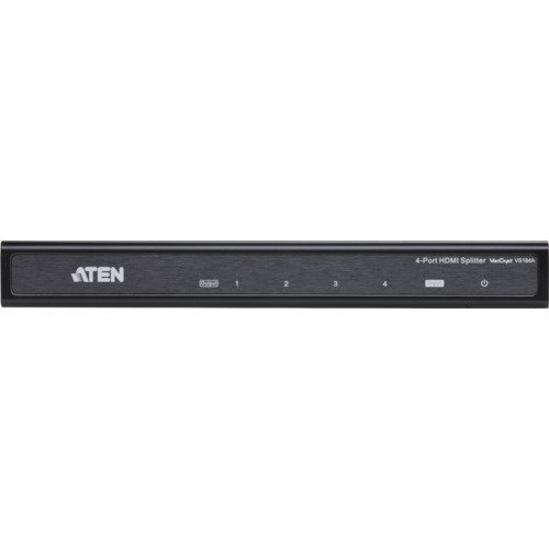 ATEN ビデオ分配器 HDMI   1入力   4出力   4K対応 VS184A - 1