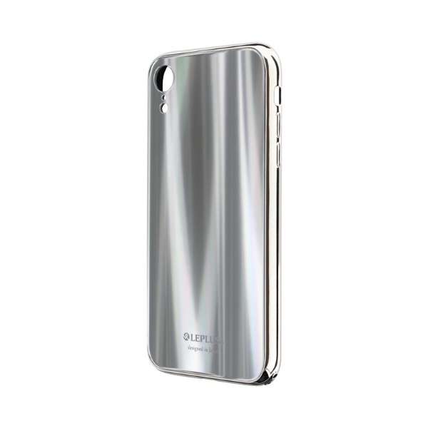 Iphone Xr 背面ガラスシェルケース Shell Glass Premium Lp Ipmhvlxsv シルバー ｍｓソリューションズ 通販 ビックカメラ Com