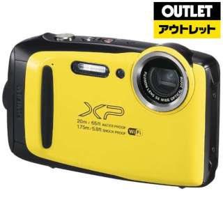 [奥特莱斯商品] XP130小型数码照相机FinePix(很好选取)黄色[防水+防尘+耐衝撃][生产完毕物品]