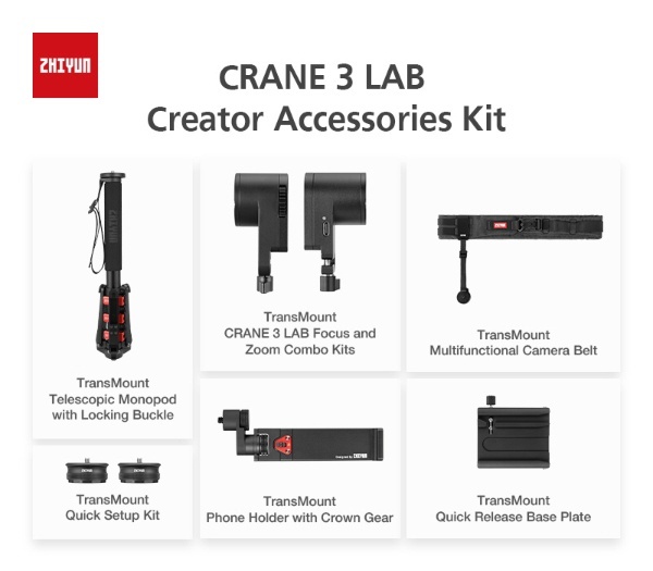 Crane Lab Creator Accessories Kit ZHIYUN｜ジウン 通販