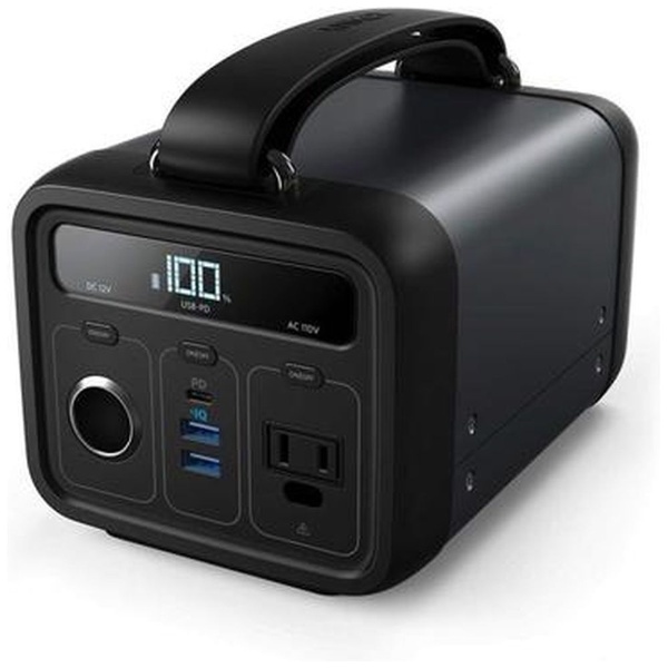 ポータブル電源 [213Wh /5出力 /USB Power Delivery /AC充電] PowerHouse 200 ブラック A1702511