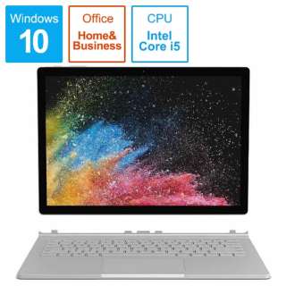 SurfaceBook2 [13.5^ /SSD 256GB / 8GB /Intel Core i5 /Vo[/2019N] PGU-00022 Windows^ubg T[tFXubN2
