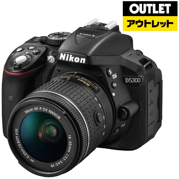 NIKON D5300 デジタル一眼レフカメラ AF-P 18-55スマホ/家電/カメラ