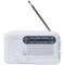 准备充电收音机(直流电源附属)白BTM-R100(W)[支持宽大的ＦＭ的/防水收音机/AM/FM]_3]