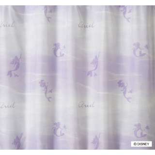 蕾丝窗帘公主/Ａｑｕａ Disney HOME紫[宽100*长133cm]