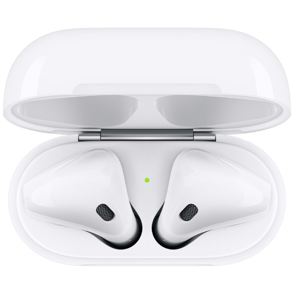 アップル 新品エアーポッズ AirPods MV7N2J/A 補償付の宅配便利用ヘッドフォン/イヤフォン