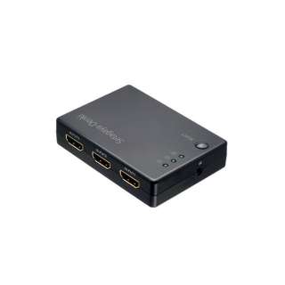 HDMI切替器 代沢三差路(DAIZAWA-SANSARO) ブラック AR-H3SW [3入力 /1出力 /4K対応 /手動]_1