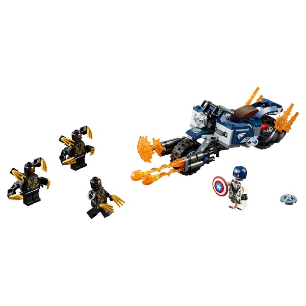 LEGO（レゴ） 76123 マーベル キャプテン・アメリカ： アウトライダーの攻撃