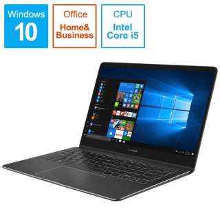ZenBook Flip S m[gp\R X[L[O[ UX370UA-C256S [13.3^ /Windows10 Home /intel Core i5 /Office HomeandBusiness /F8GB /SSDF256GB /^b`plΉ /2018N7f]
