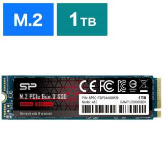 SP001TBP34A80M28 SSD PCIe Gen3x4 P34A80 [1TB /M.2] yoNiz