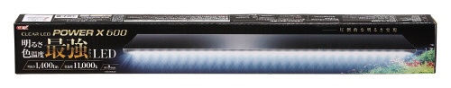 クリアLED POWER X 600[幅60cm水槽用](白)1色 薄型LED [ペット用品