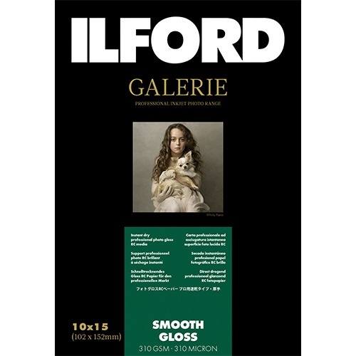 イルフォード ギャラリー スムースグロス 310g/m2 (102x152 100枚) ILFORD GALERIE Smooth Gloss310  422339 イルフォード｜ILFORD 通販