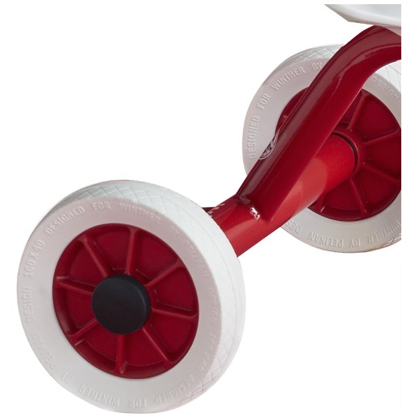 ペリカンデザイン三輪車 Vハンドル（赤） ボーネルンド WI41400