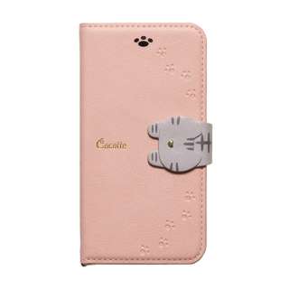 iPhone8/7/6s/6兼用笔记本型包Cocotte Pink beige iP7-COT03粉红浅驼色