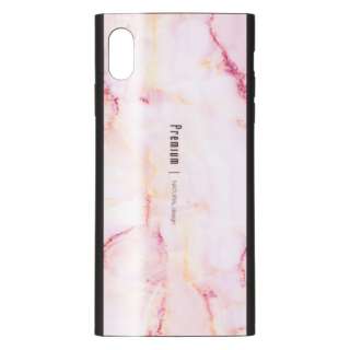 iPhoneXS MaxpwʃP[X Premium Marble Pink iP18_65-PREIS04 yïׁAOsǂɂԕiEsz