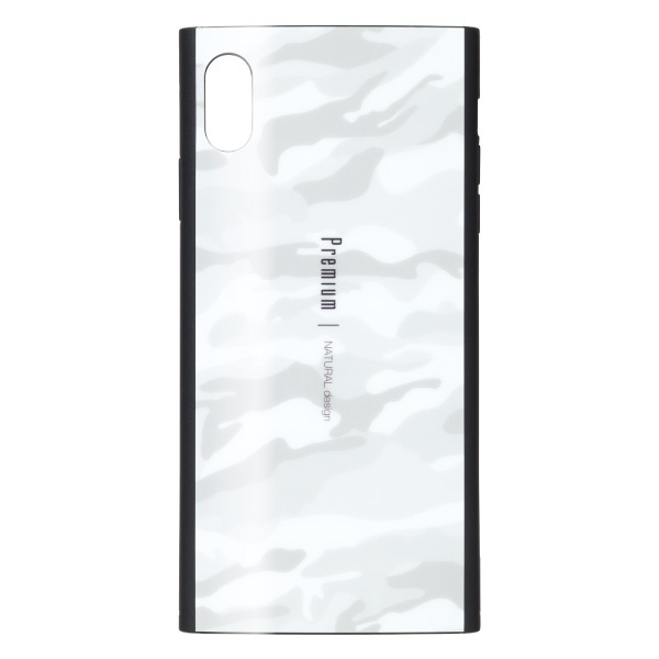 iPhoneXS Max専用背面ケース Premium COLOFUL 高級 超目玉 CAMO White iP18_65-PREMS03