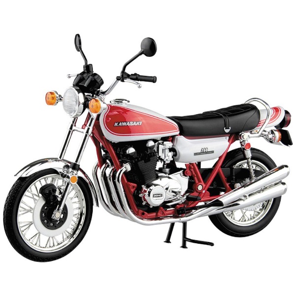 1/12 完成品バイク KAWASAKI 750RS（Z2）赤白カラー