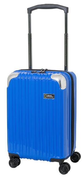 スーツケース ワイドハンドル拡張ジッパーキャリー 39L(43L) WORLD JOURNEY SERIES（ワールドジャーニーシリーズ） ブルー  NAG-0799-49-BL